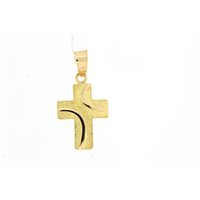 Anhänger Lorenza Gioielli Croce in Gelbgold 395195 - 395195
